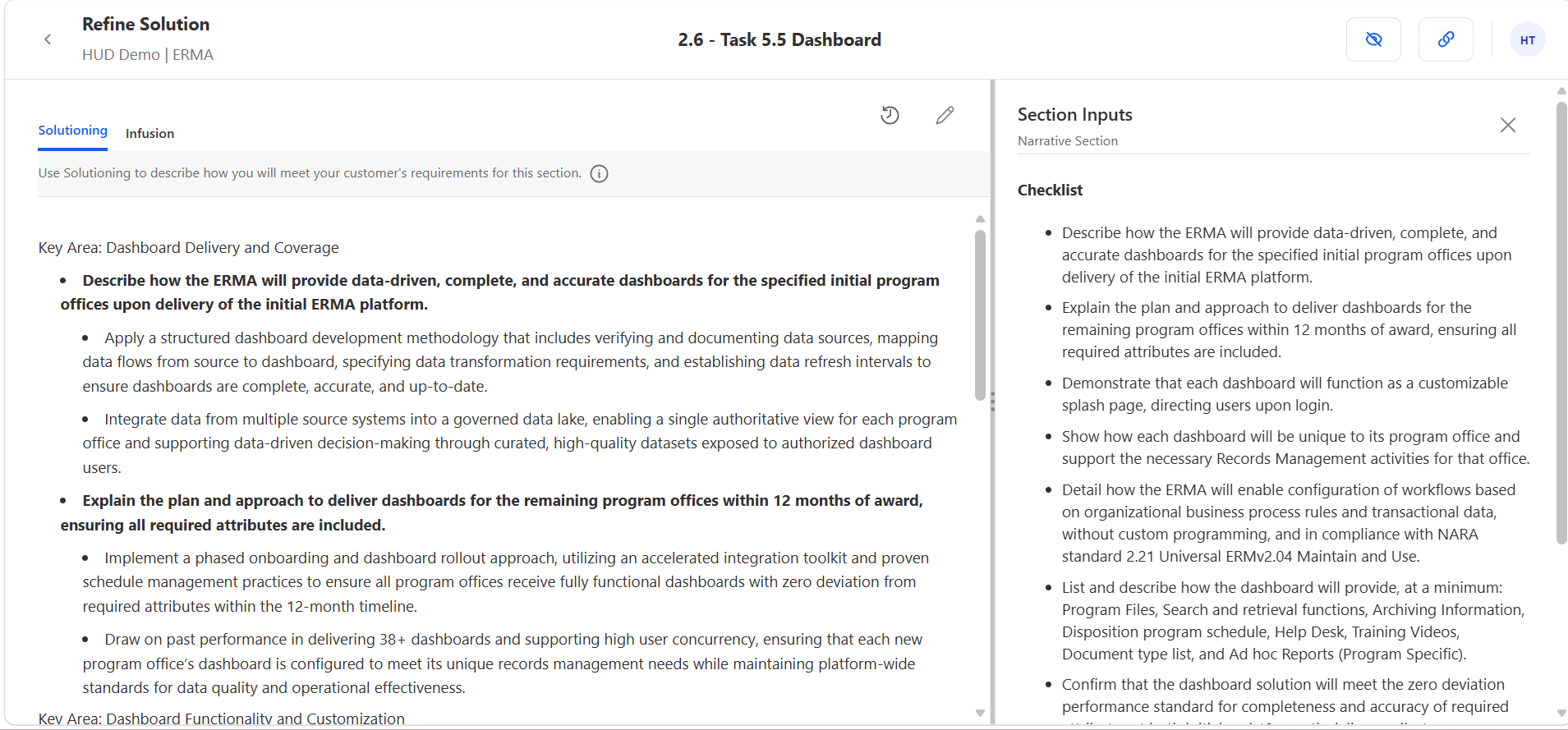 How to Write a Stronger Proposal Section with pWin.ai's Solutioning Assistant
